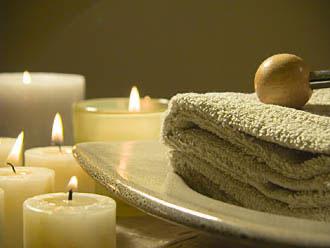 candle light massage